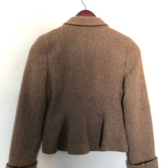 Ralph Lauren (Blue Label) Italy Wool-Alpaca Tweed Jacket - Heritage Field Style - Picture 2 of 12